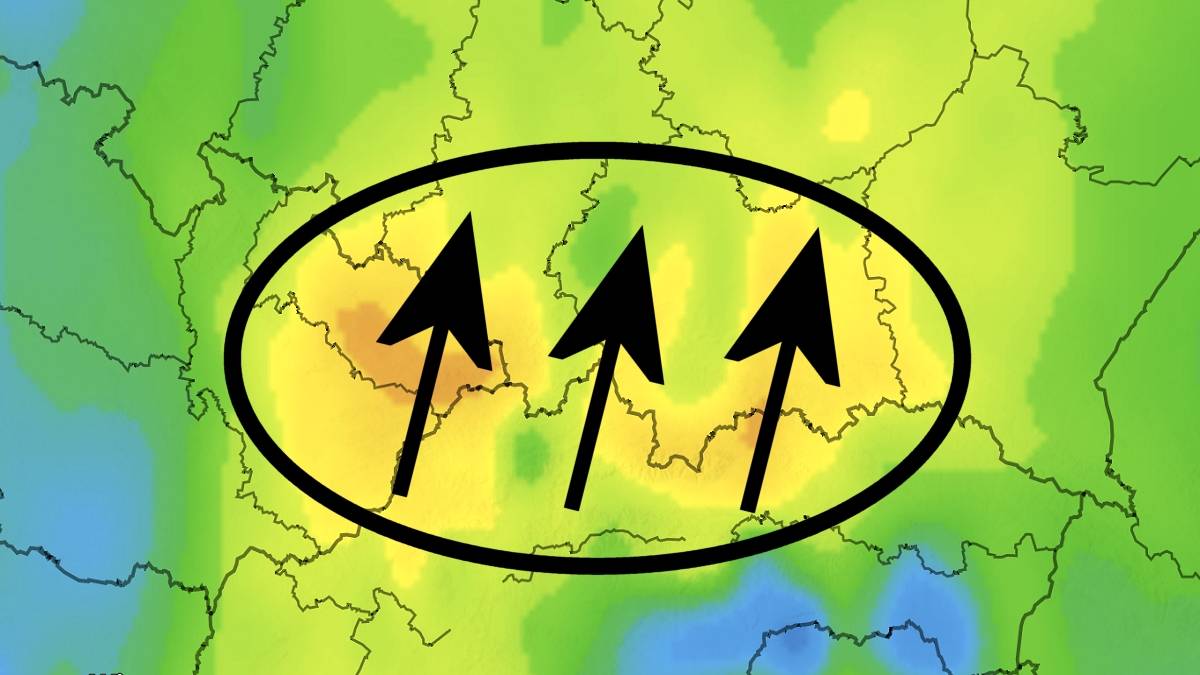 Halny może mieć siłę huraganu. Fot. imweather.com