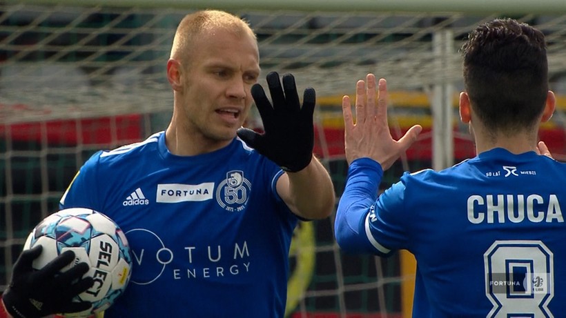 Fortuna 1 Liga: Miedź Legnica przedłużyła serię zwycięstw