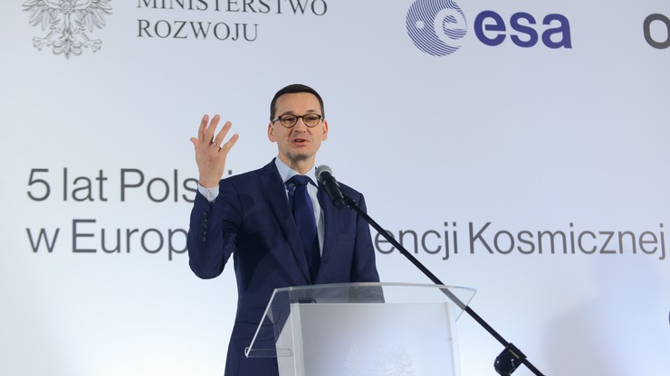 Morawiecki: będziemy przeznaczać więcej pieniędzy na przemysł kosmiczny