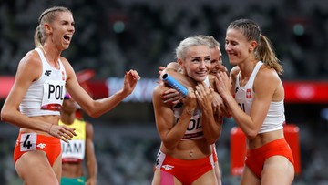 Tokio 2020: Polska sztafeta kobiet 4x400 m ze srebrem!