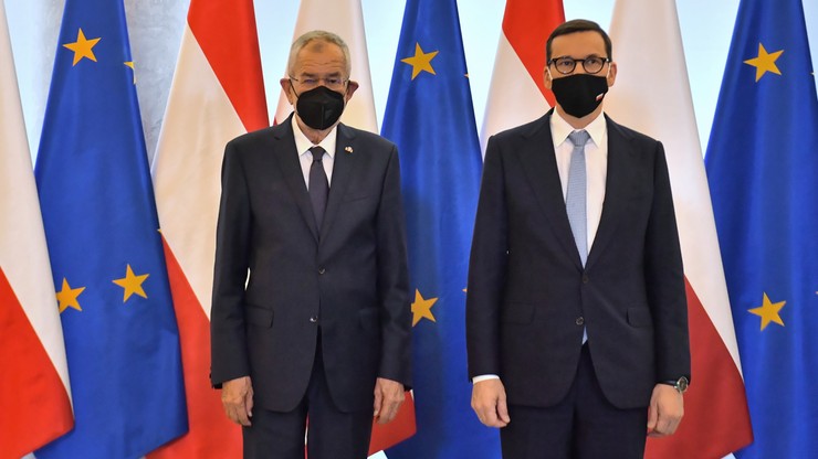 Premier Morawiecki spotkał się z prezydentem Austrii