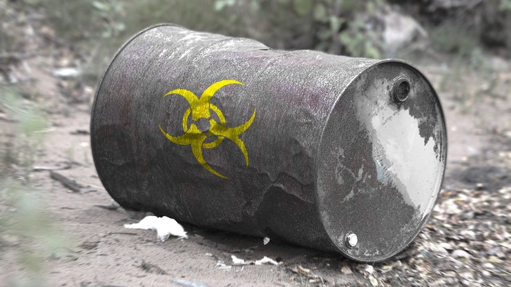 Chemikalia na granicy z Ukrainą