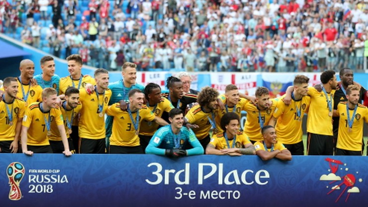 Belgia brązowym medalistą piłkarskich mistrzostw świata w Rosji