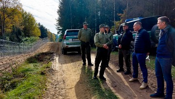 Szef Frontexu i wiceszef MSWiA wizytowali granicę polsko-białoruską