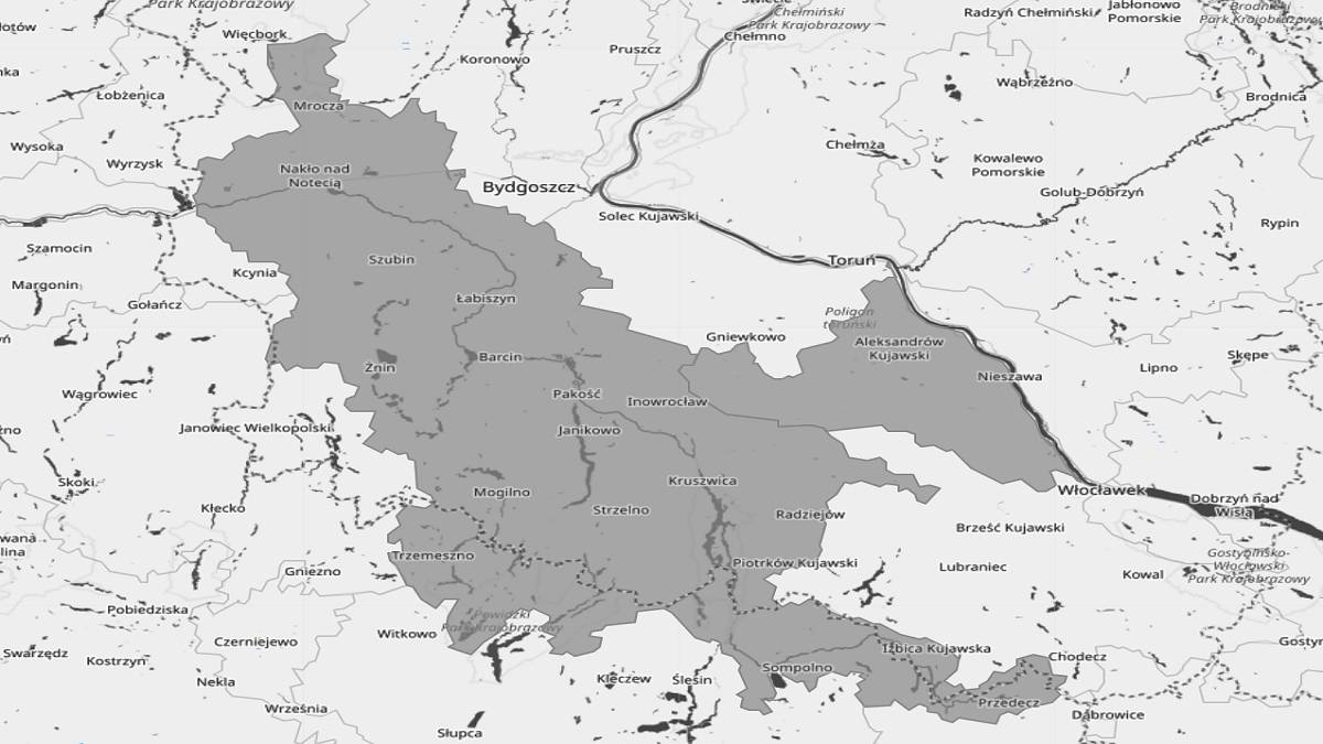 Szare plamy na mapie Polski. Te miejsca są teraz najbardziej zagrożone