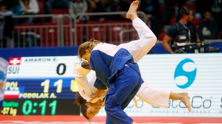 Grand Slam w judo: Piąte miejsce Podolak w Paryżu, Perenc siódma