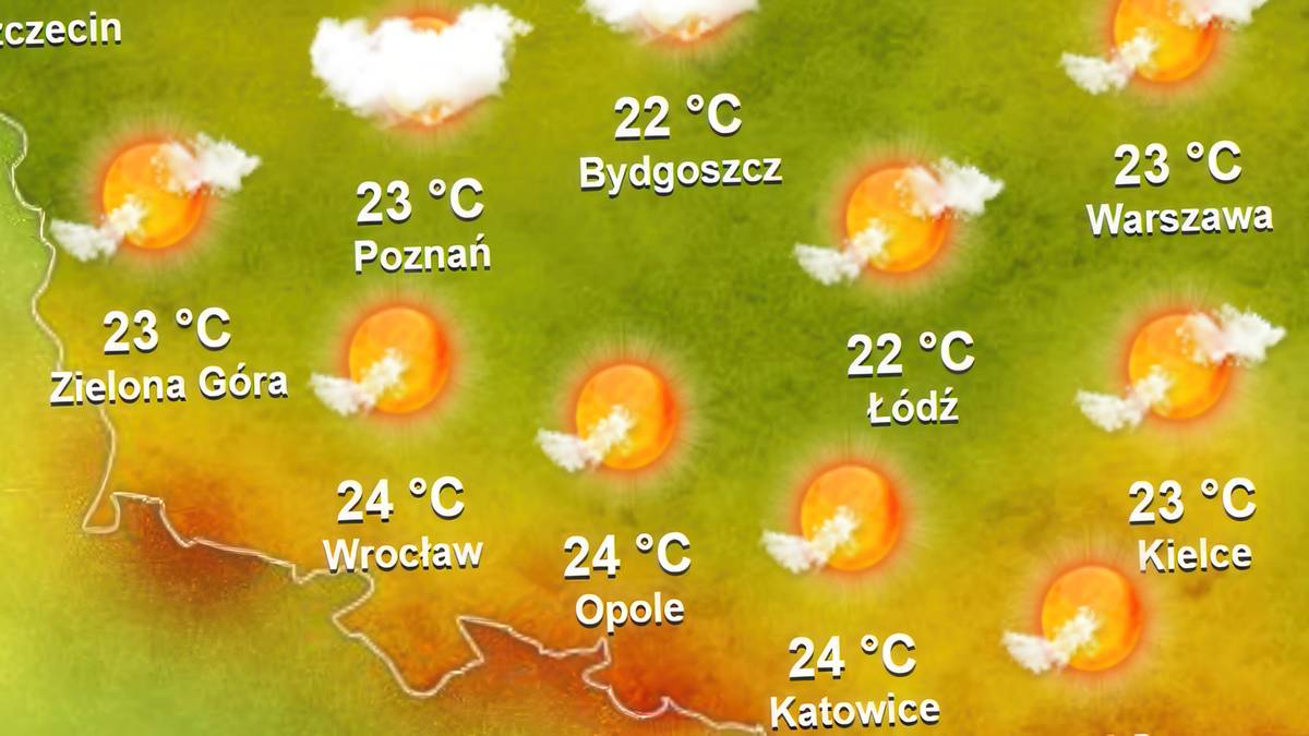 Jaka pogoda będzie w lipcu? Fot. TwojaPogoda.pl