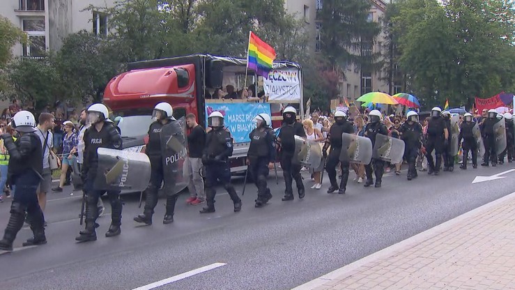 Ponad 100 osób ukaranych mandatami wz. z Marszem Równości w Białymstoku