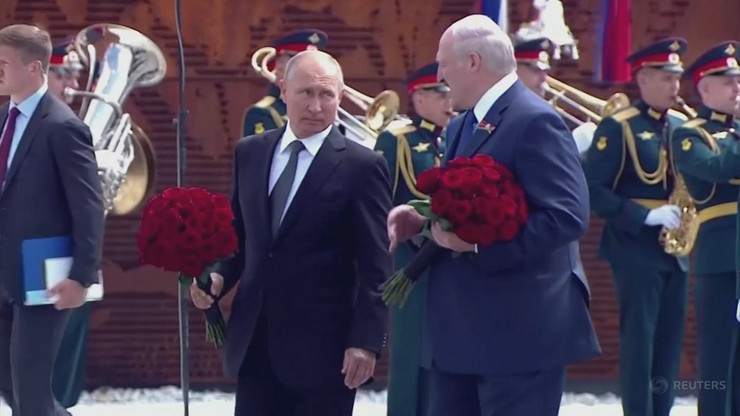 Łukaszenka: Putin obiecał pomoc w zapewnieniu bezpieczeństwa