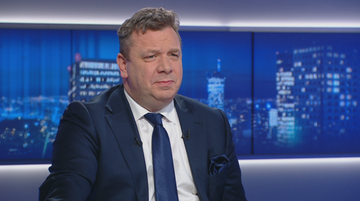 Michał Wójcik w "Gościu Wydarzeń". Oglądaj od 19:15