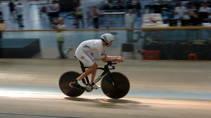 Ziółkowski pobił rekord Polski w kolarskiej jeździe godzinnej