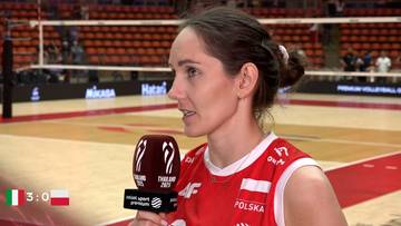 Katarzyna Wenerska: Włoszki kolejny raz pokazały nam nasze miejsce