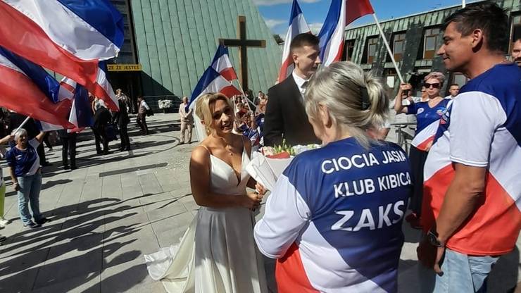 Ślub Kamila Semeniuka i Katarzyny Dybciak
