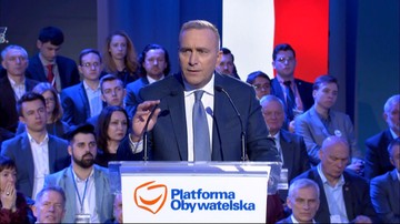 Schetyna: wbrew sloganom o wielkiej Polsce, PiS zachowuje się jak zakompleksiony prowincjusz