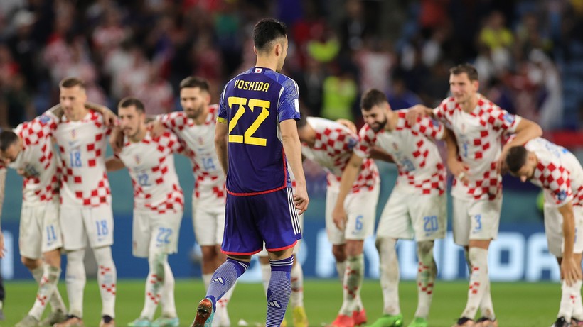 MŚ 2022: Japońscy piłkarze przeprosili kibiców za porażkę z Chorwacją
