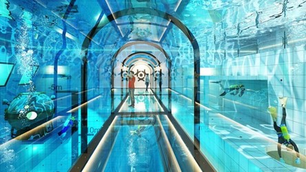 Oto najgłębszy basen na świecie. Znajduje się w Polsce i ma nawet pokoje hotelowe