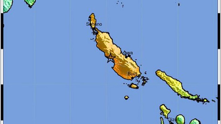 Kolejne silne wstrząsy na Wyspach Salomona. Ostrzeżenie przed tsunami