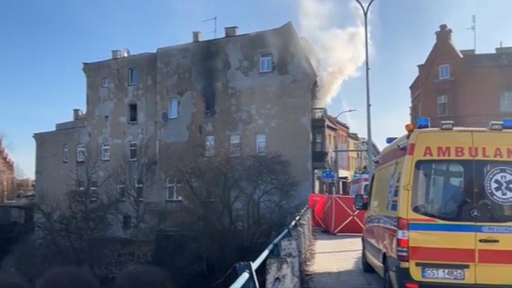 Pożar w Starogardzie Gdańskim. Nie żyje troje dzieci
