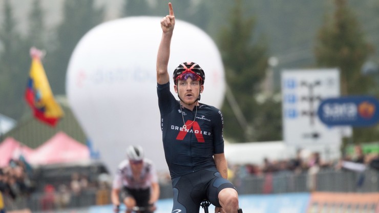 Giro d'Italia: Tao Geoghegan Hart wygrał 15. etap. Piąte miejsce Rafała Majki