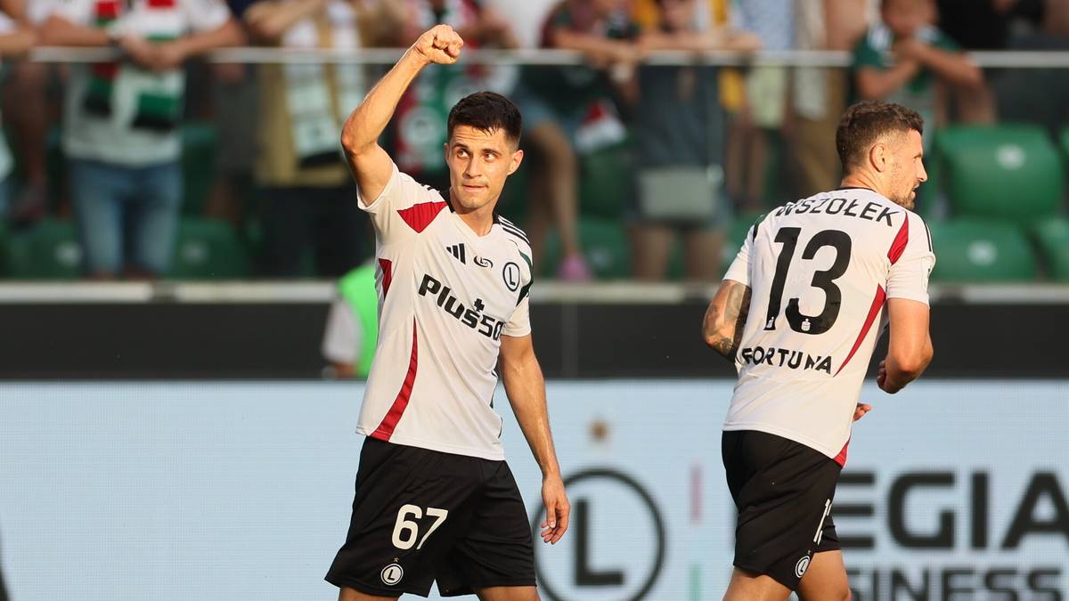 Pięć goli w Warszawie! Legia rozbiła Radomiaka