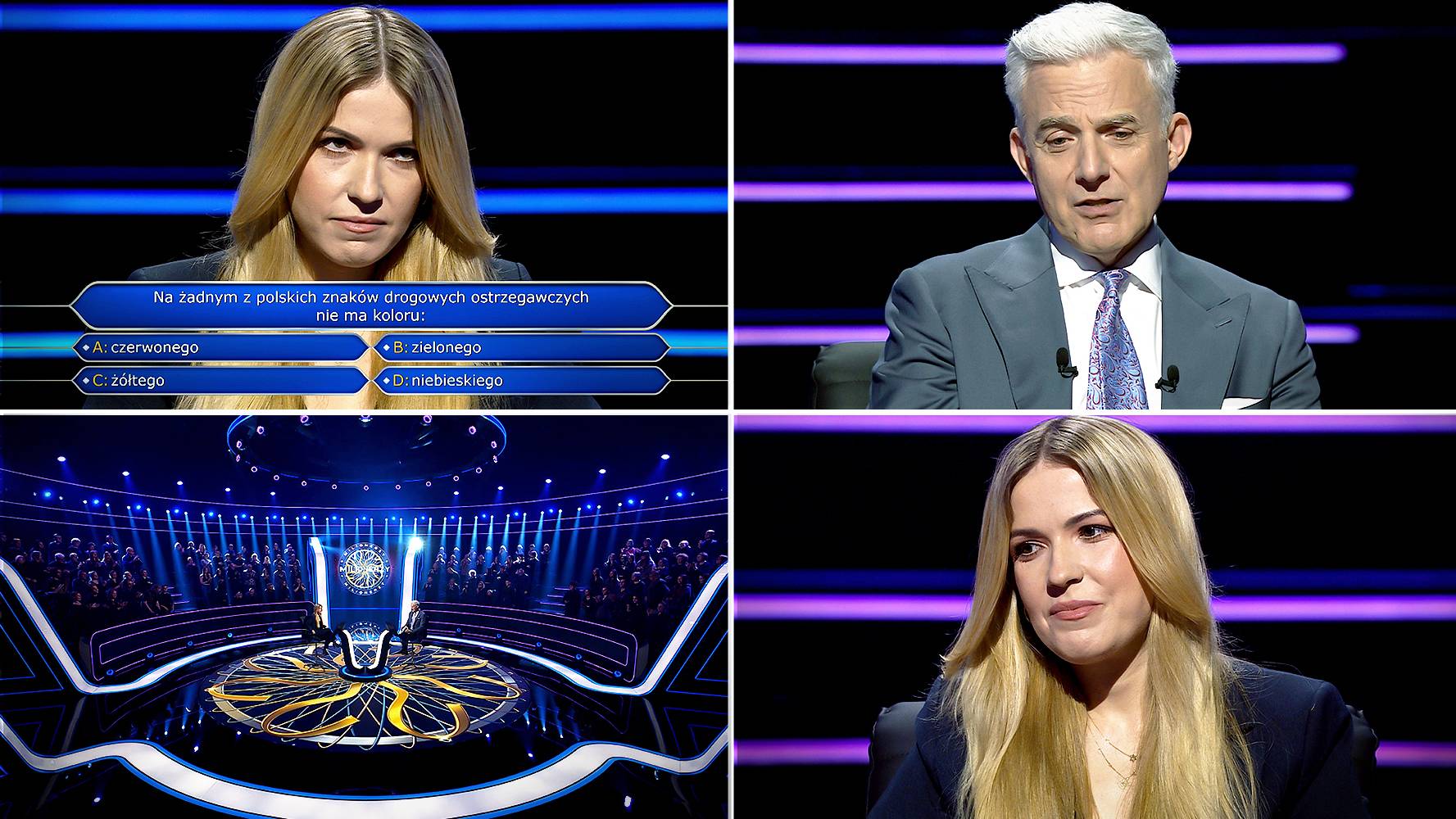 Znaki ostrzegawcze w Polsce. Jakiego koloru na nich nie ma?