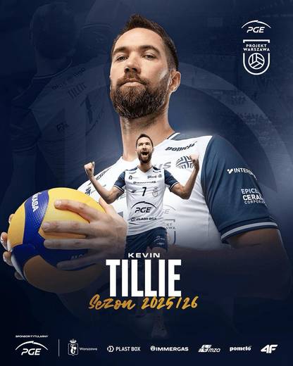 PGE Projekt Warszawa - skład na nowy sezon 2025/2026. Siatkarze, trener, transfery