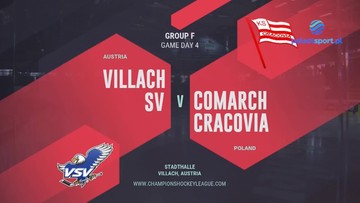 Villach SV - Cracovia 6:2. Skrót meczu 