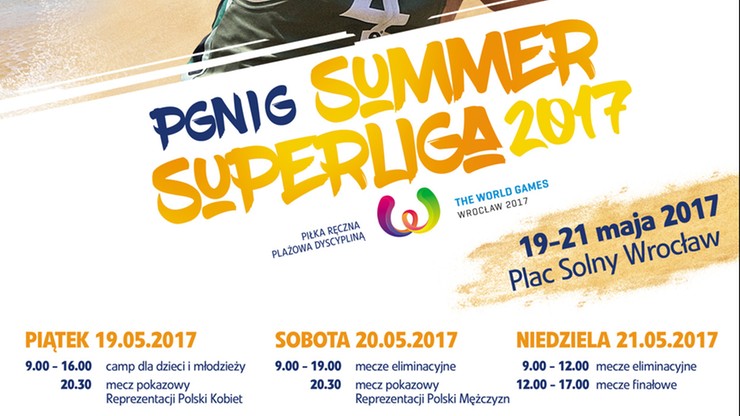 Turniej PGNiG Summer Superliga na wrocławskim placu Solnym