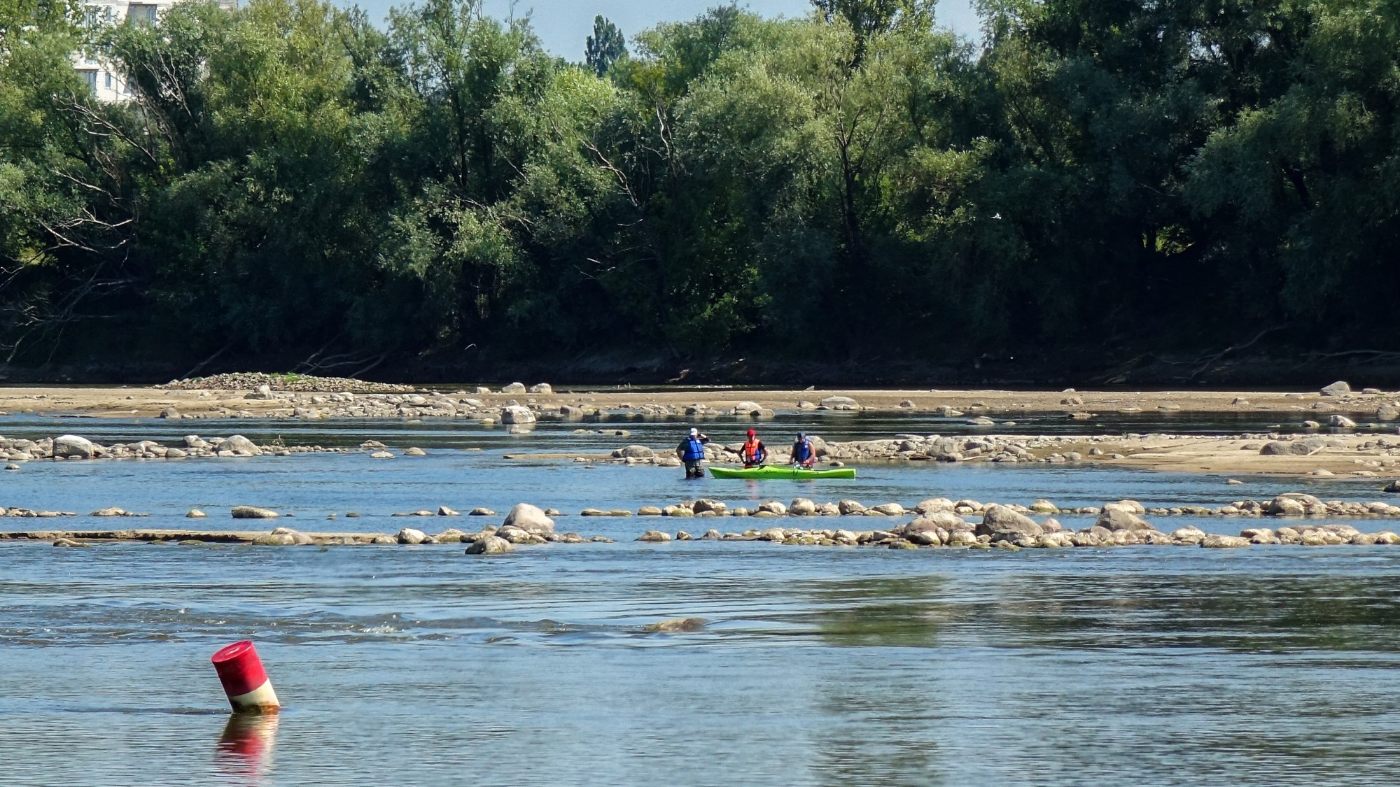 Wysychająca Wisła z lotu ptaka - zdjęcie 5
