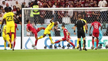 MŚ 2022: Kontrowersyjny spalony i nieuznany gol w meczu Katar - Ekwador