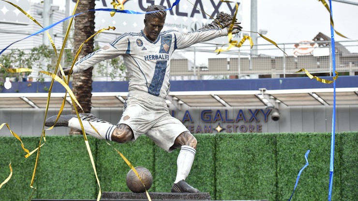 MLS: Zbudowali Beckhamowi pomnik w Los Angeles