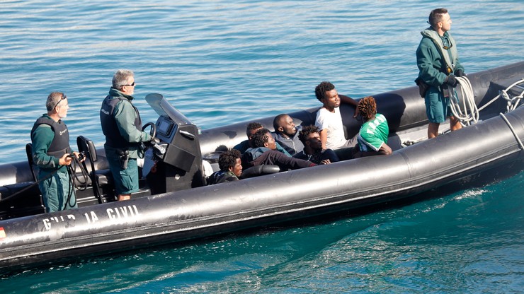 Straż przybrzeżna Rumunii uratowała ponad 150 migrantów na Morzu Czarnym