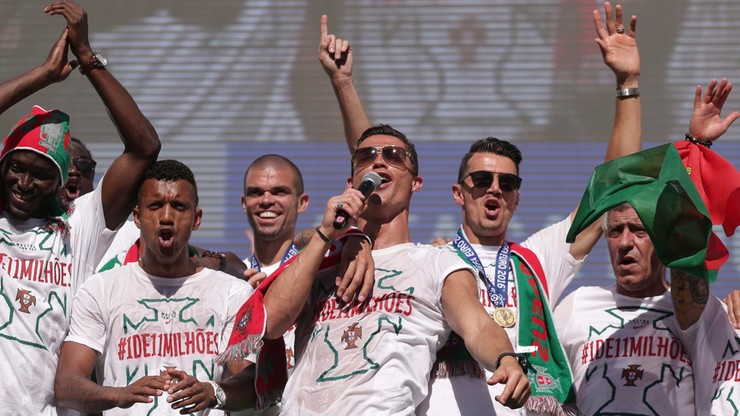 Euro 2016: Przyjazd mistrzów Europy sparaliżował Lizbonę