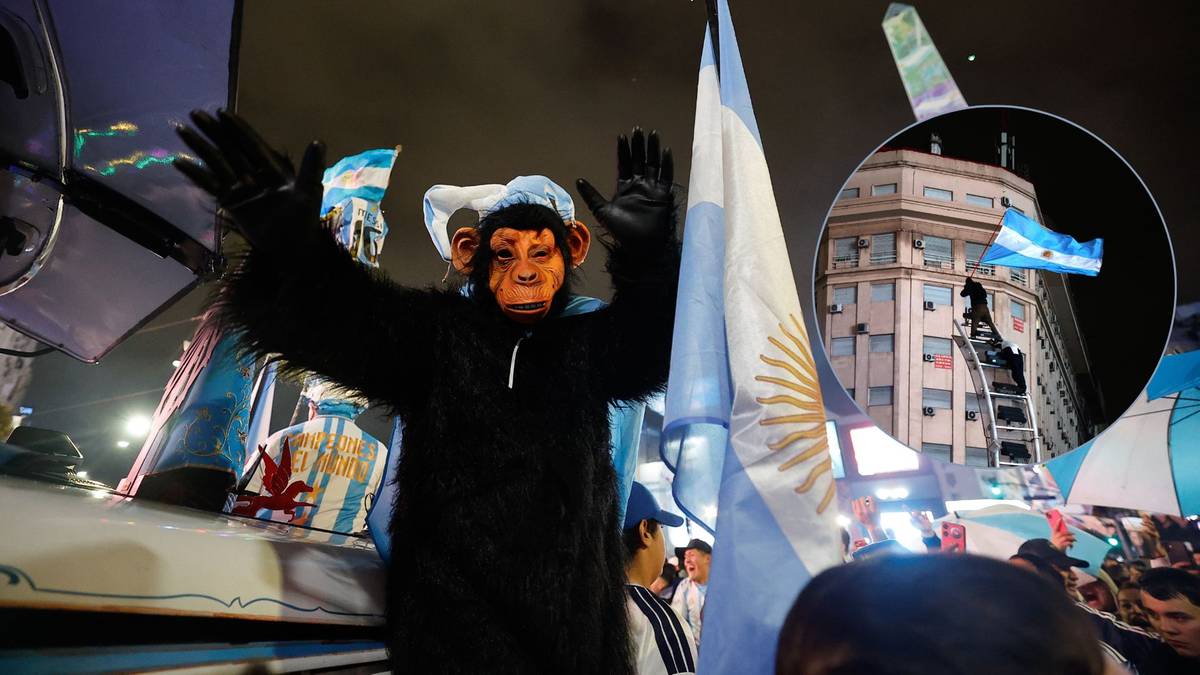 Argentyńczycy wyszli na ulice mimo porażki z Hiszpanią w finale mundialu