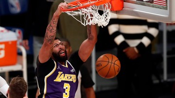 NBA: Przerwana seria zwycięstw Los Angeles Lakers. Uraz Anthony’ego Davisa