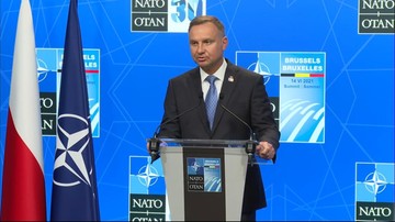 Prezydent Duda w Brukseli: NATO wysyła światu jasny sygnał