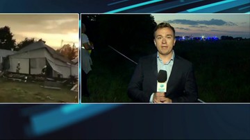 Mazowieckie: Wypadek samolotu Cessna. Maszyna spadła na hangar