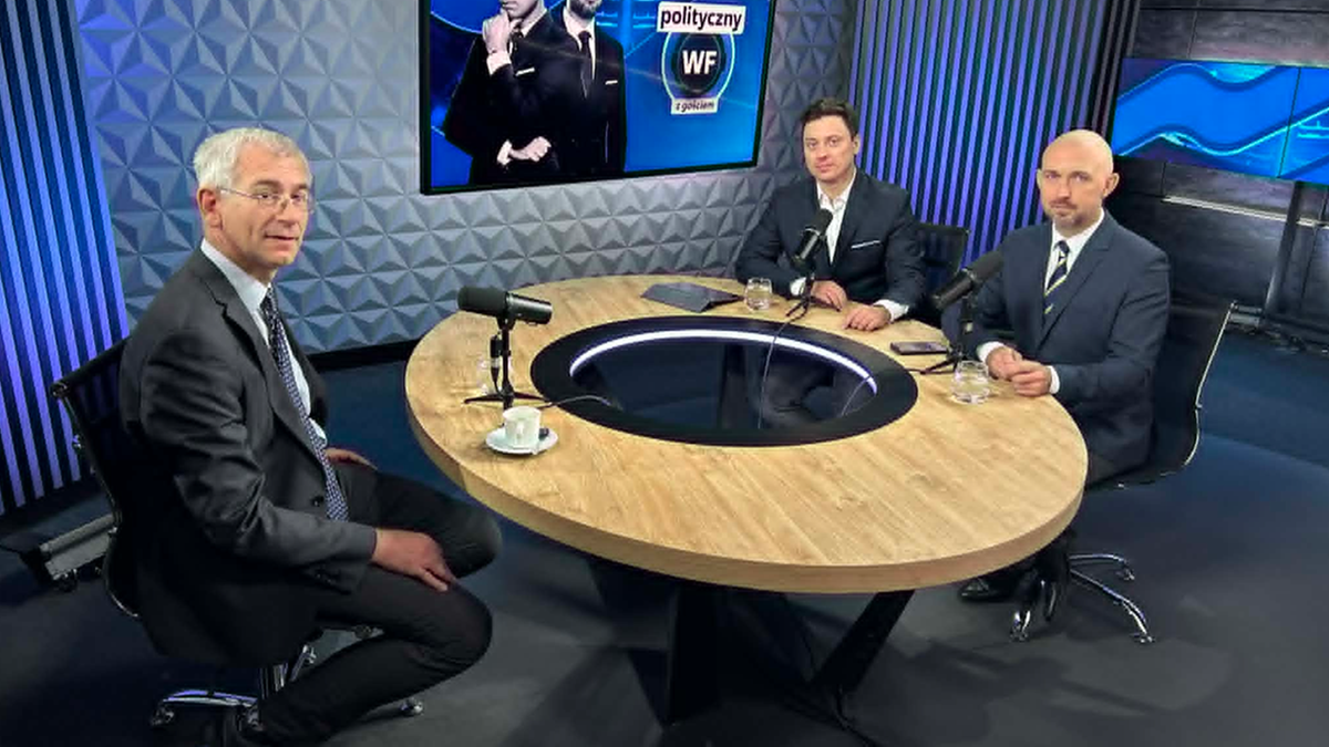 Grzegorz Motyka w "Politycznym WF-ie z Gościem". Transmisja w Polsat News
