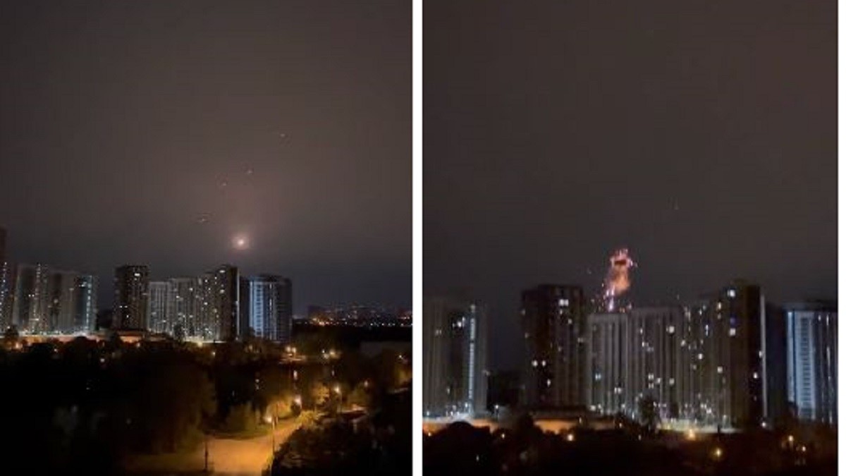 Ukraina: Nocne ataki Rosjan. Drony nad Kijowem