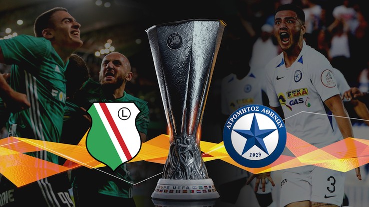 Liga Europy: Legia Warszawa - Atromitos Ateny. Relacja i wynik na żywo