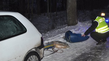 Wypadek w czasie kuligu. Ranne zostały dwie nastolatki