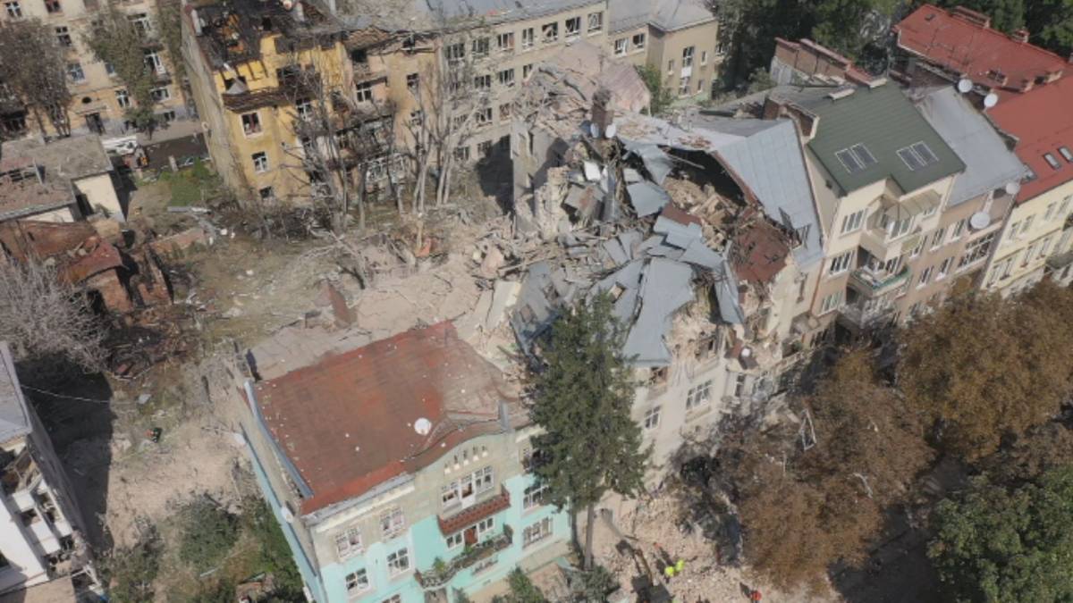 Te miejsca pomoże odbudować Polska. Mamy zdjęcia zniszczeń we Lwowie