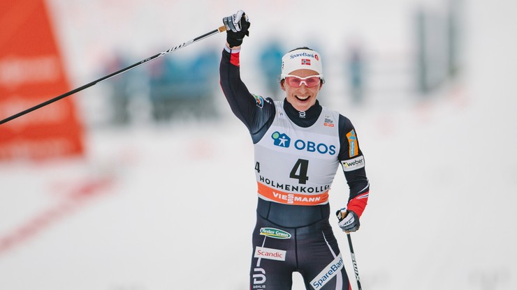 PŚ w biegach: Bjoergen najszybsza w Oslo