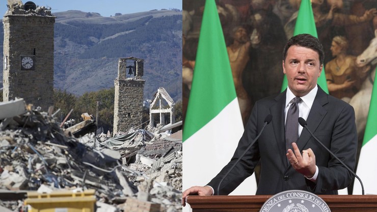 Premier Włoch po trzęsieniu ziemi: odbudujemy wszystko