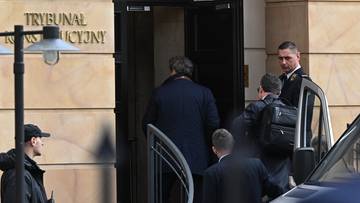 Sędziowie przyjechali do TK. Wcześniej wygłosili oświadczenie