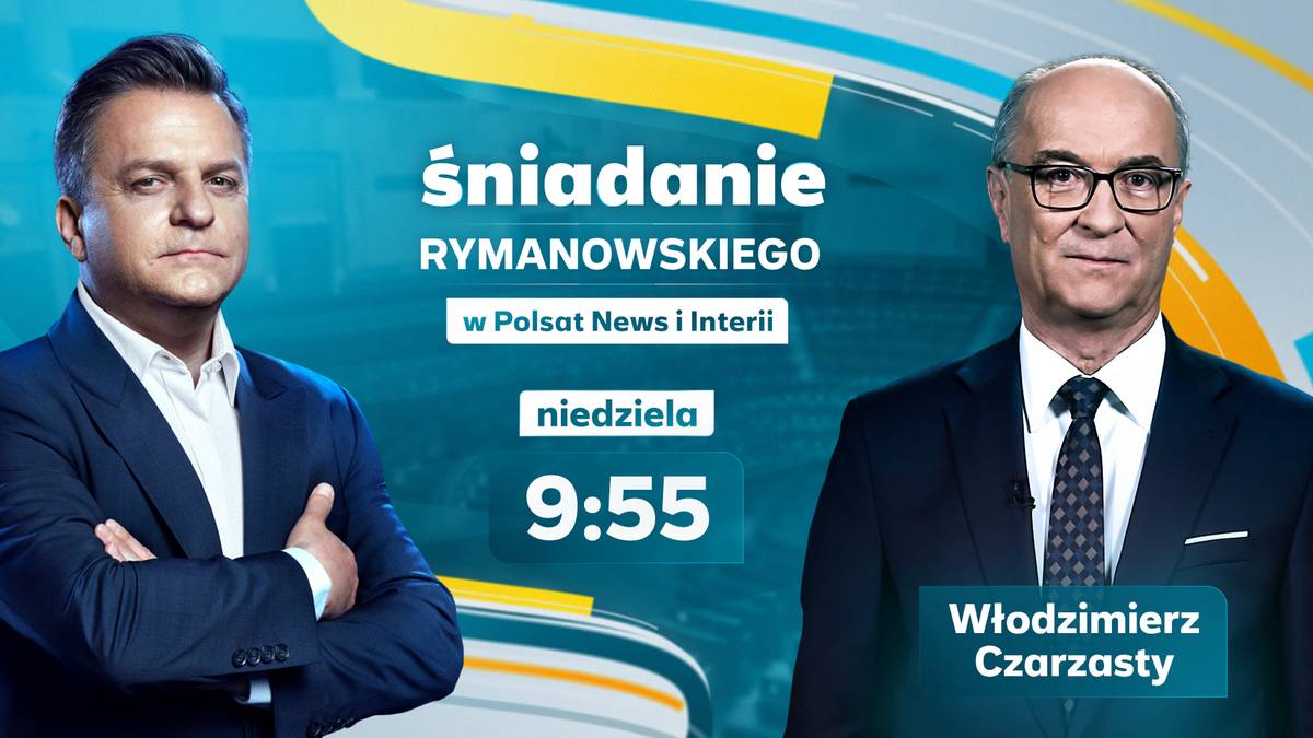 Wyjątkowe wydanie "Śniadania Rymanowskiego". Gościem marszałek Sejmu