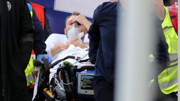 Lekarz duńskiej kadry: Christian Eriksen rozmawiał z kolegami przed dotarciem do szpitala. Poprosił ich o dokończenie meczu