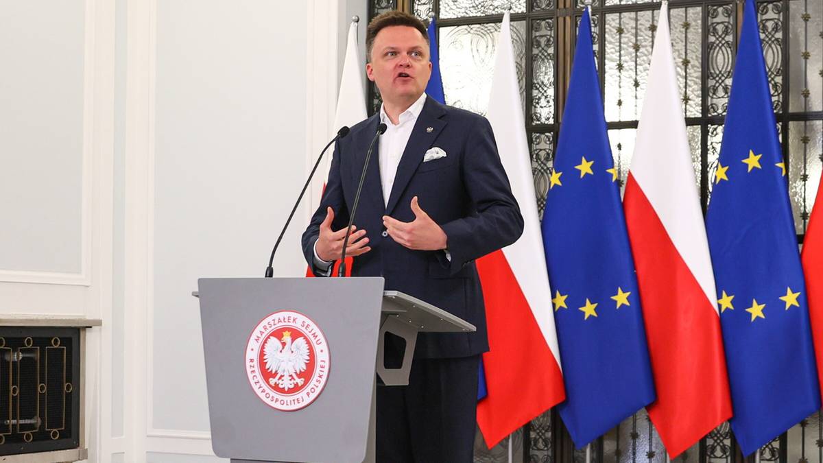 Szymon Hołownia: Należy zacząć obsadzać miejsca w Trybunale Konstytucyjnym
