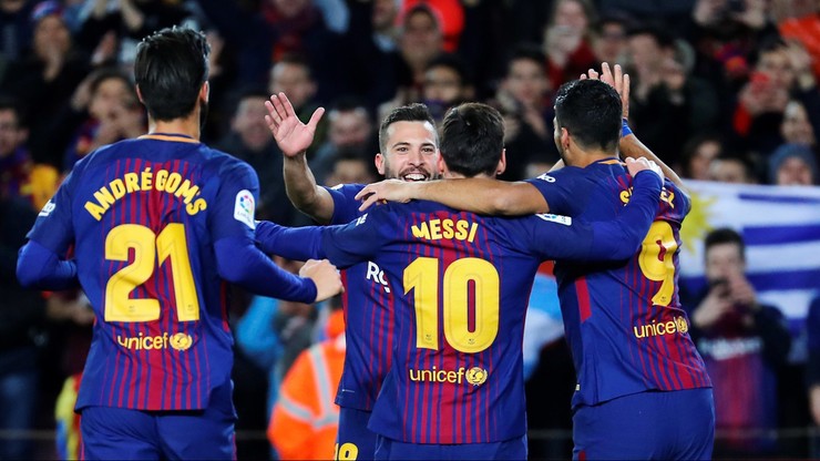 FC Barcelona w ćwierćfinale Pucharu Króla. Duet Messi - Alba rozmontował Celtę Vigo