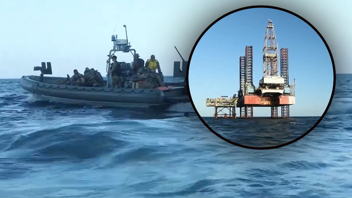 Ukraina odbiła platforma wiertnicze. Sukces na Morzu Czarnym